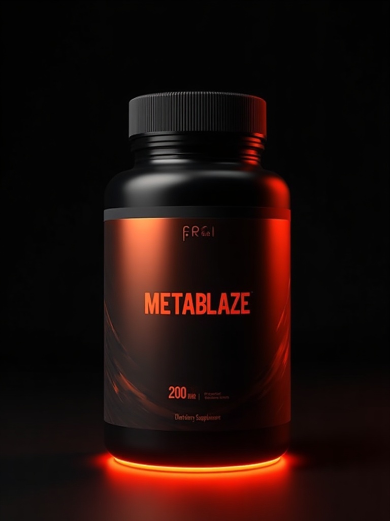 MetaBlaze Supplement Bottle